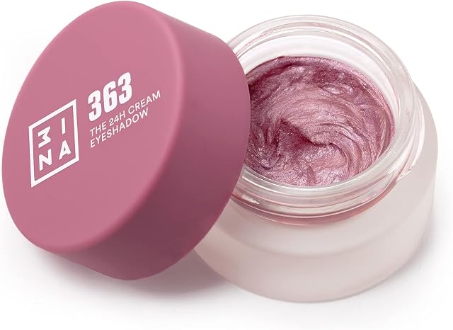 3INA MAKEUP - The 24H Cream Eyeshadow 363 - Różowy - 24h trwałej - Wodoodpornej formule - Cienie do powiek żywe kolory oraz kremowa konsystencja - Vegan - Cruelty Free