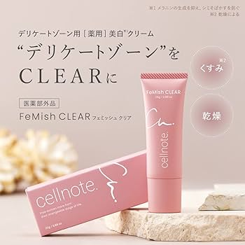 Amazon | cellnote セルノート FeMish CLEAR フェミッシュクリア