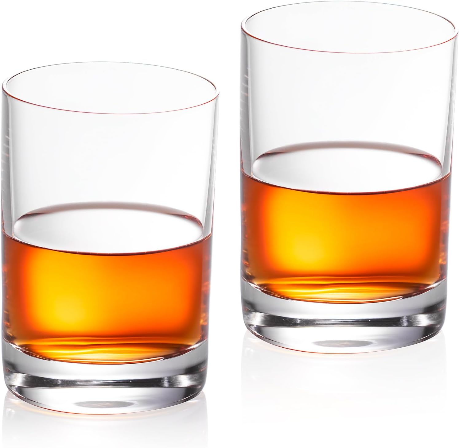 KAMMAK Shot Glasses Set of 2, 150ml/5oz Clear Espresso Shot Glass with Heavy Base for Bar Restaurants Home, Small Whiskey Shot Glass for Vodka, Whiskey, Tequila, Spirits & Liquors