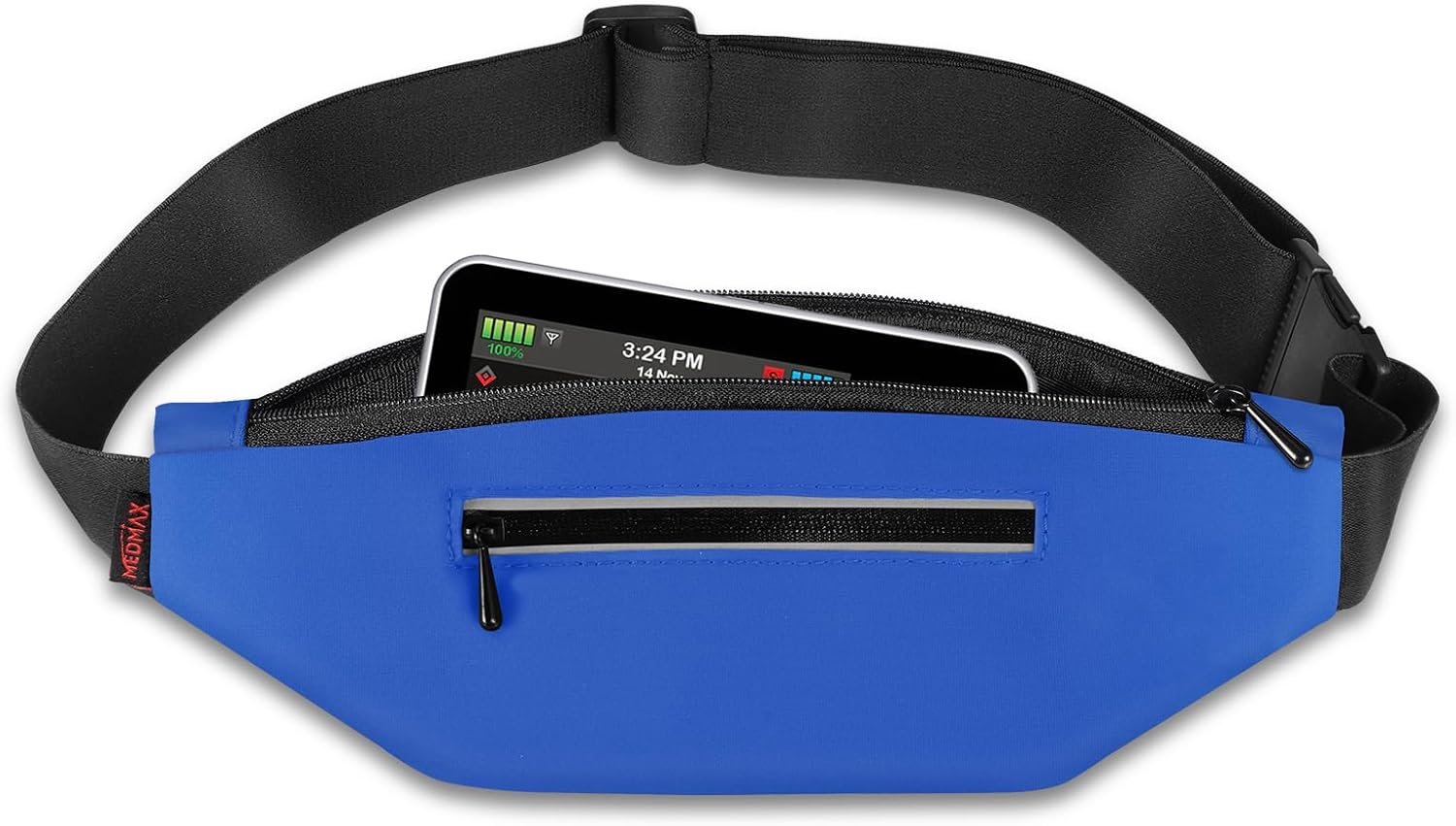 MEDMAX Diabetic Running Belt with Adjustable Waist, Insulin