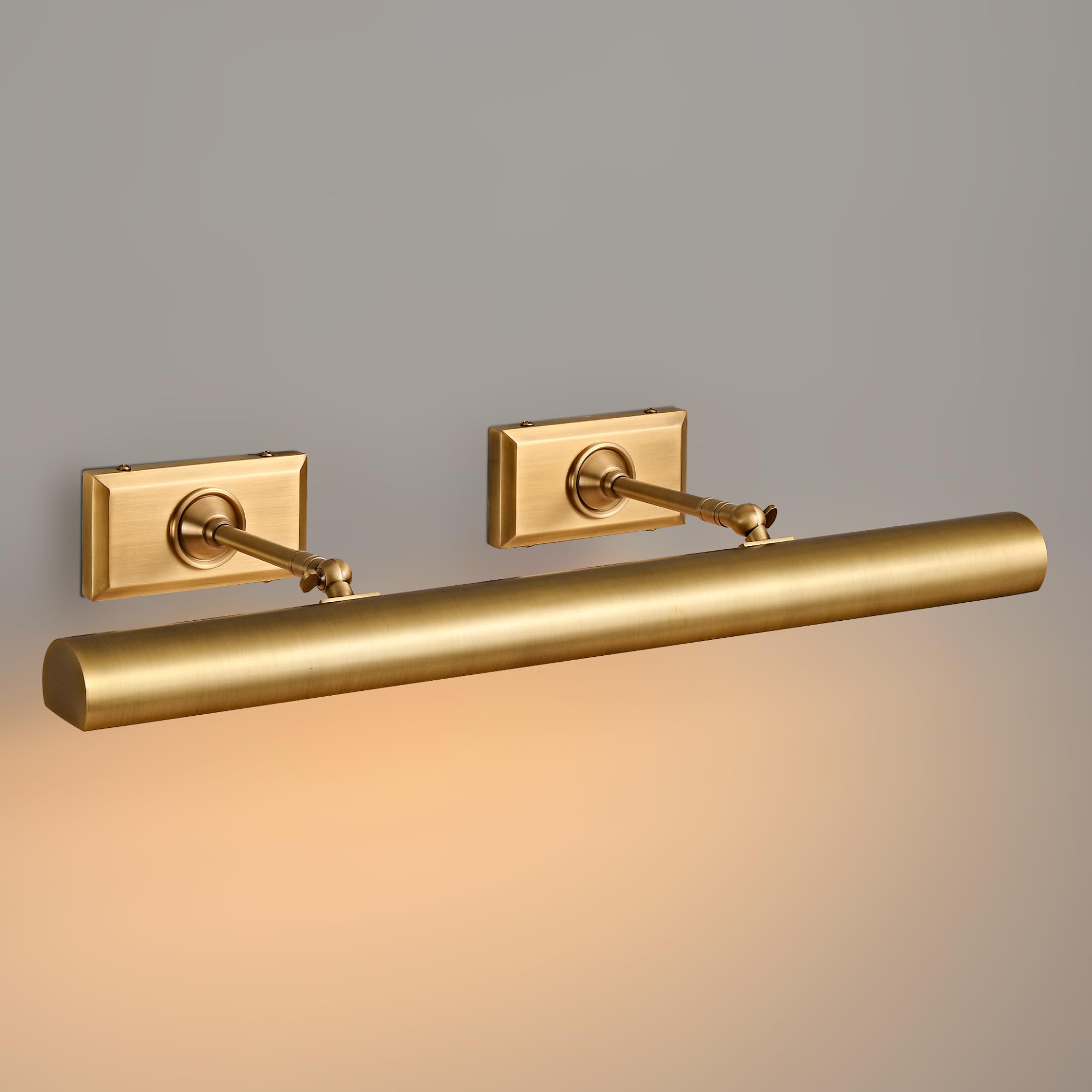 Photo 1 of housondmy 24 inch Brass Picture Light Hardwired Picture Light for Wall