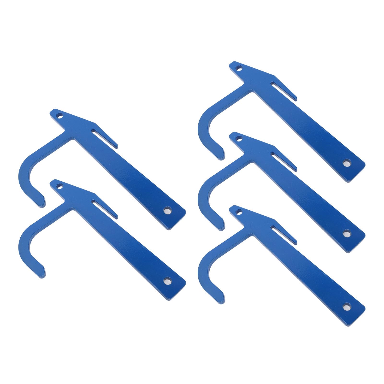 5 pezzi di tenditore per recinzioni metalliche, strumento per la tensione delle recinzioni a maglia, clip tenditrici in acciaio per il fissaggio della guida superiore in filo