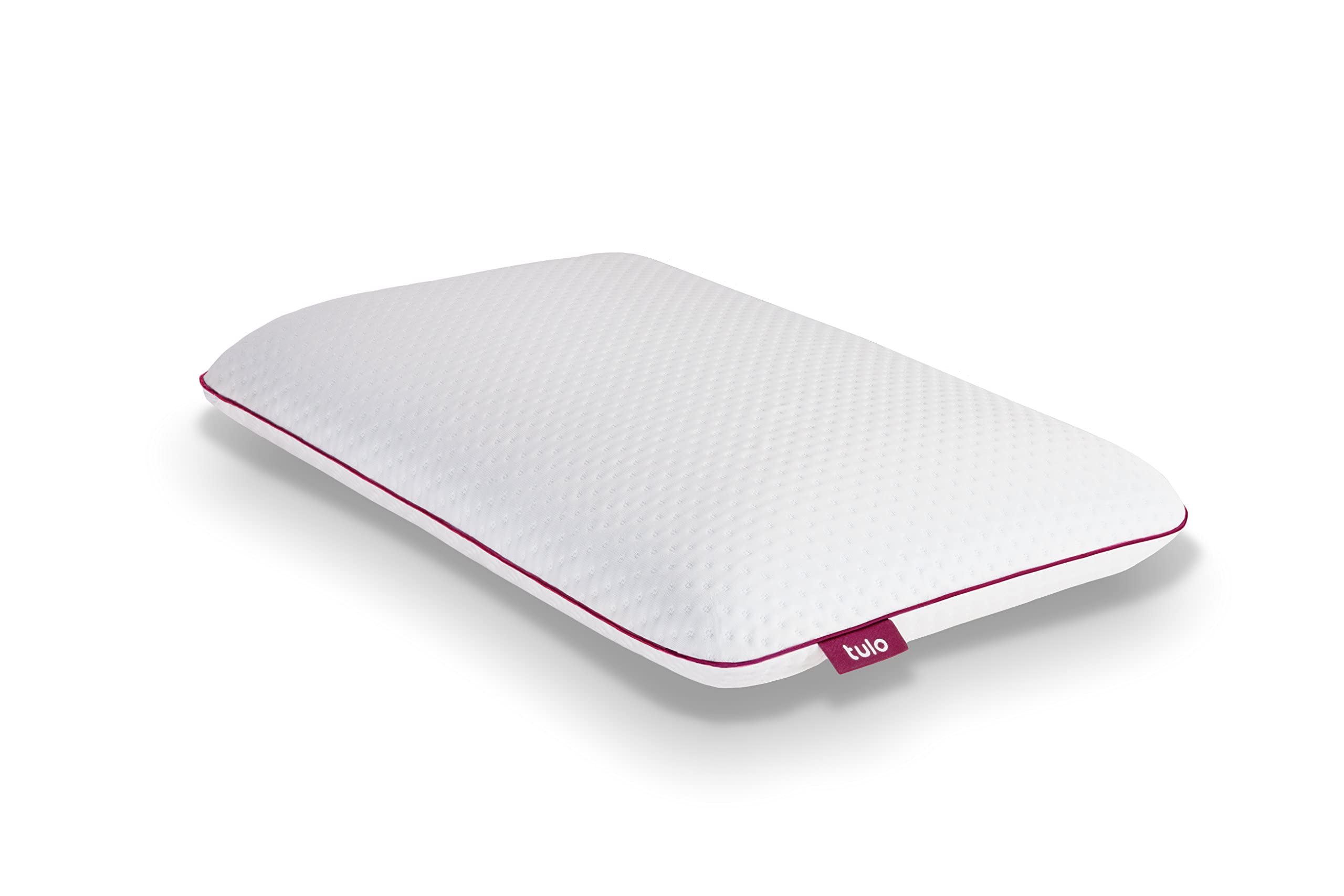 GlobalNiche® tulo Foam Pillow, Pick Your Comfort Level, Firm Support, Best for Side Sleepers