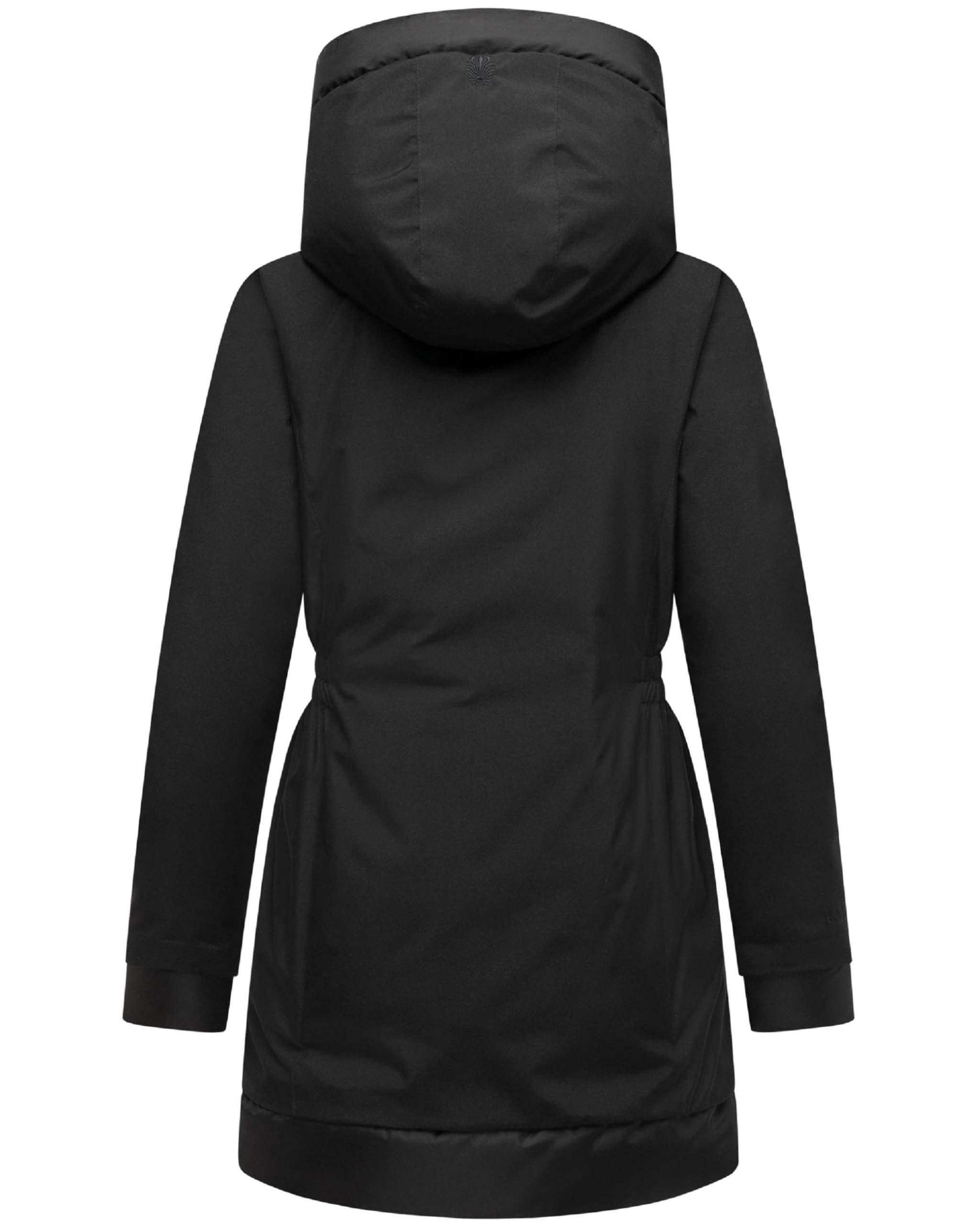 Navahoo Cappotto invernale da donna caldo parka con patta di copertura magnetica e cappuccio regolabile Principessa invernale 14 S-3XL