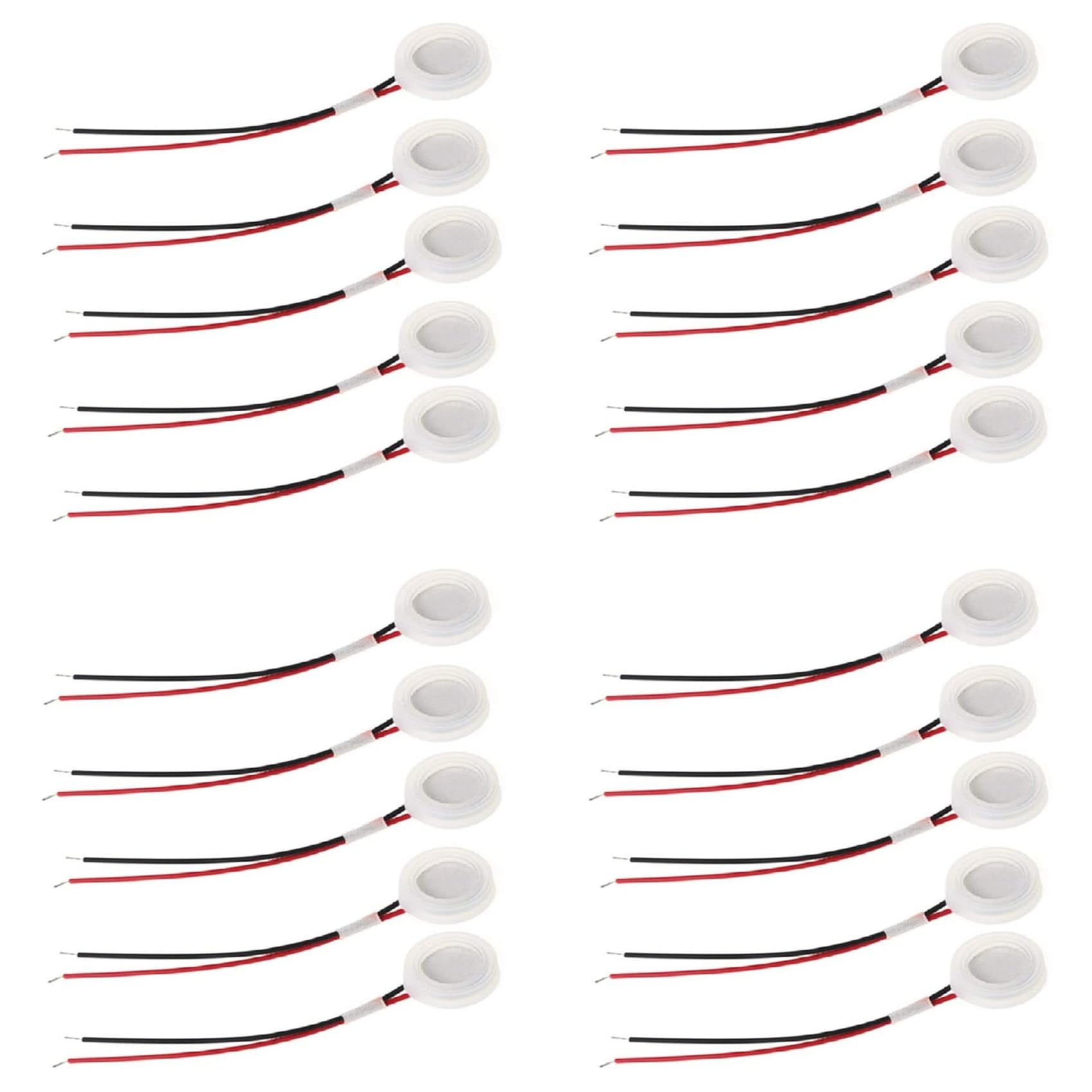 Vjsujehgy 20 Pcs 16mm 1.7MHz Ultrasonic Mist Maker Transducer Humidifier Parts Head