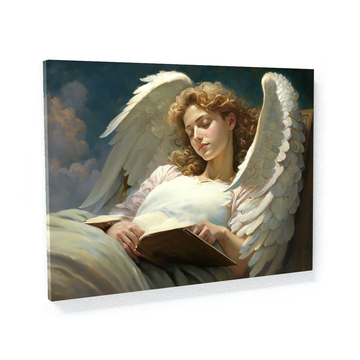 Amazon.com: Sense Canvas Angel Art Angel 25 Canvas Art - Home