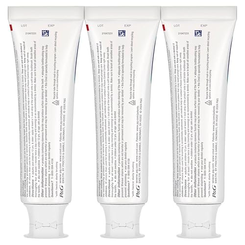 Miniatura 13 de Crest Pro-Health Gum Detoxify Plus Pasta de dientes 4.5 onzas, paquete de 3, pasta dental con flúor antibacteriano, protección de sensibilidad,