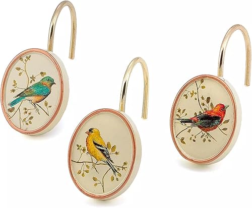 Miniatura 6 de Avanti Linens, toalla de baño con pájaros dorados