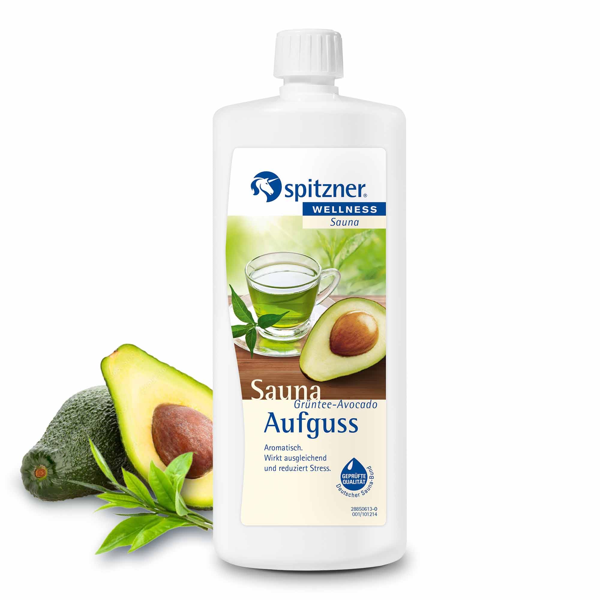 Spitzner Saunaaufguss - Grüntee-Avocado 1L