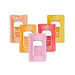 Touchland Hydrating Hand Sanitizer Spray, JUICY 5 Set (Citrus, Berry, Watermelon, Peach, Mango), 1 FL. OZ. Travel Size Power Mist Sprays (Set of 5)