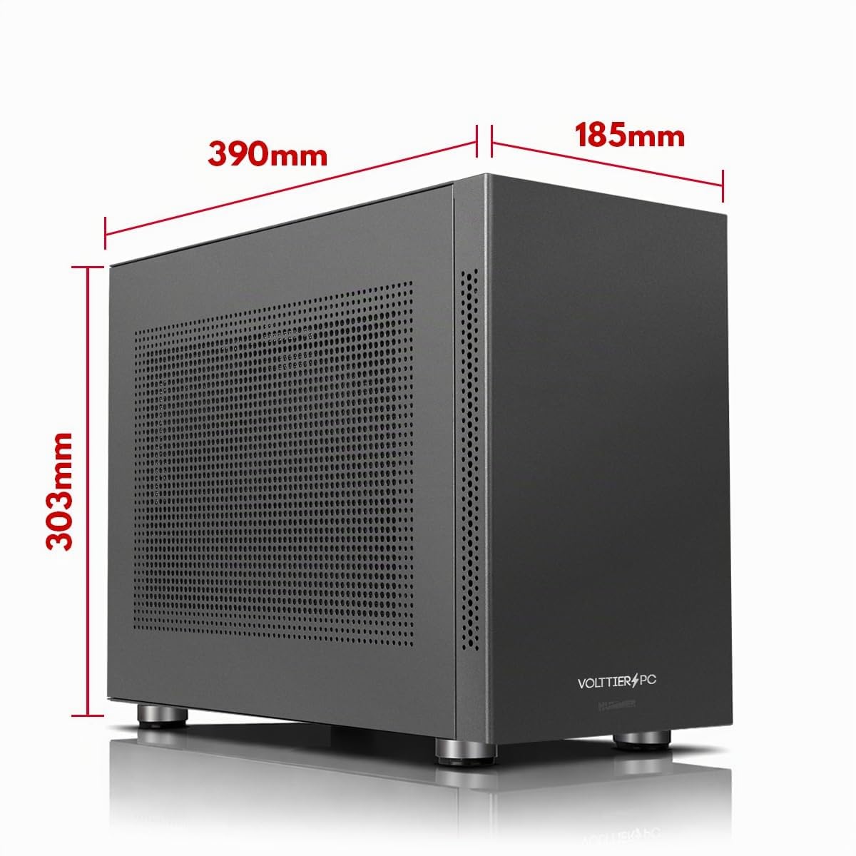 VolttierPC – PC Sobremesa Completo Intel Core i5-12400 | 32GB RAM | 1TB SSD NVMe | Intel UHD 730 | WiFi 6 + Bluetooth 5.2 | Windows 11 Pro | Monitor 24" 120Hz | Teclado y Ratón | PC Oficina y Trabajo