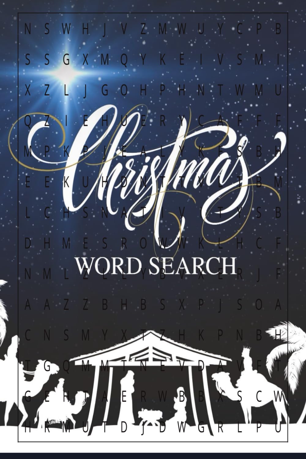 Advent Christmas Word Search Puzzle Book: Christmas Word Search Fun for Adults, Seniors, and Teens — A Cozy and Delightful Holiday Escape