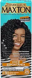Embelleze Tinta De Cabelo Maxton Preto Intenso Profundo 1.110 Espontânea