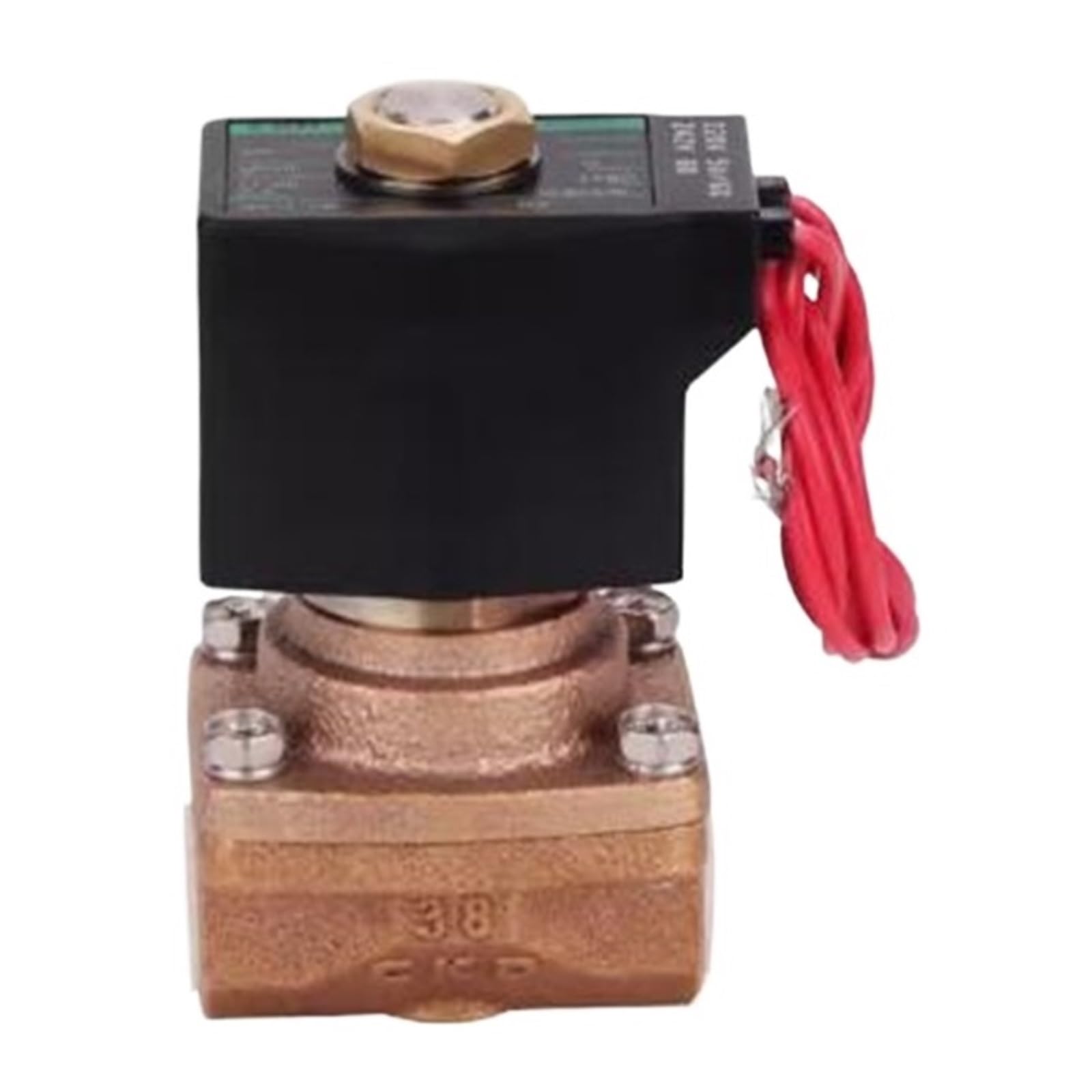 Électrovanne 2 voies APK11 en laiton forgé haute durabilité mécanique AC220V