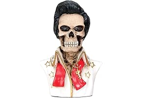 Elvis Collectible Skeleton Figurine: The King of Rock and Bone