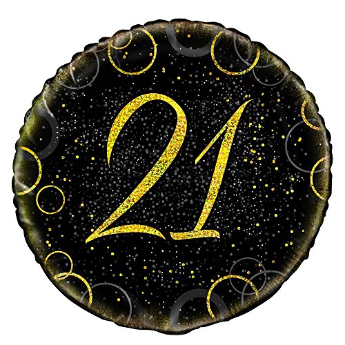 18inh Glitz Gold Foil 21St Birthday Balloon