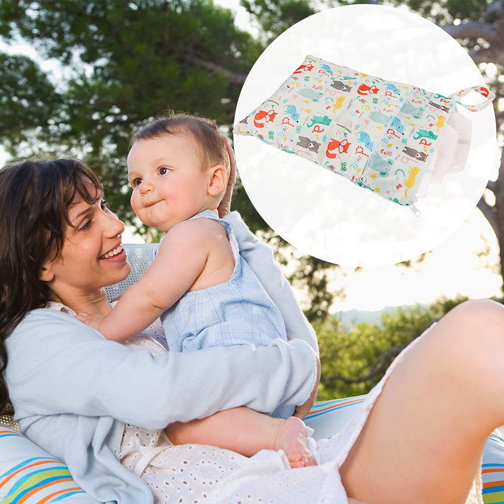 Sac Couches Lavables*3, XiXiRan Sac Couches Lavables Etanche, Sac à Couche de Bébé Réutilisable, Sac à Couche de Bébé à Fermeture Eclair Etanche, Wet Bag, Trois Modèles, S/M/L, Plage, Piscine, Voyage