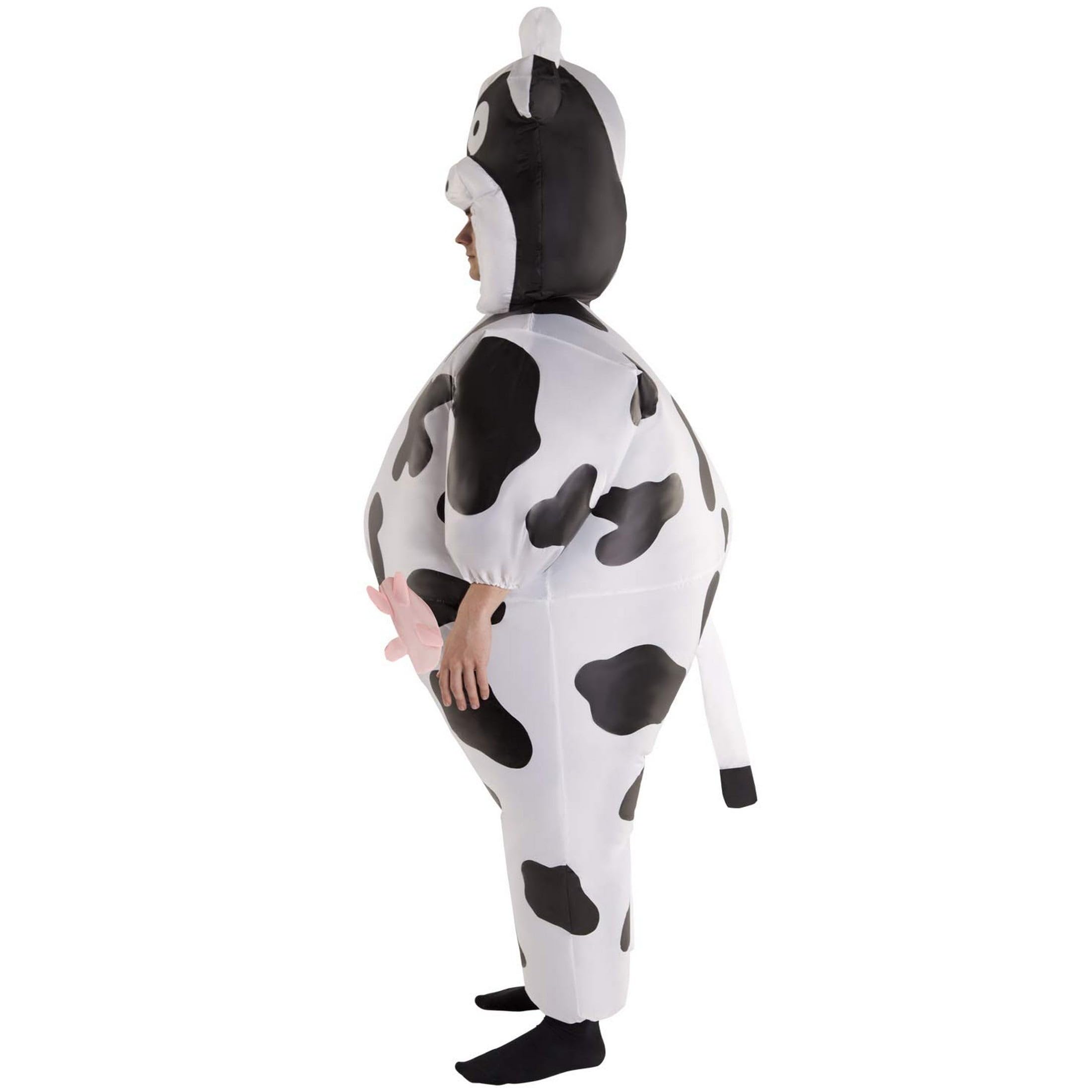 Morph Costumes Costume Mucca Gonfiabile - Vestito Carnevale Adulto, Abito Divertente per Feste, Halloween e Eventi Speciali