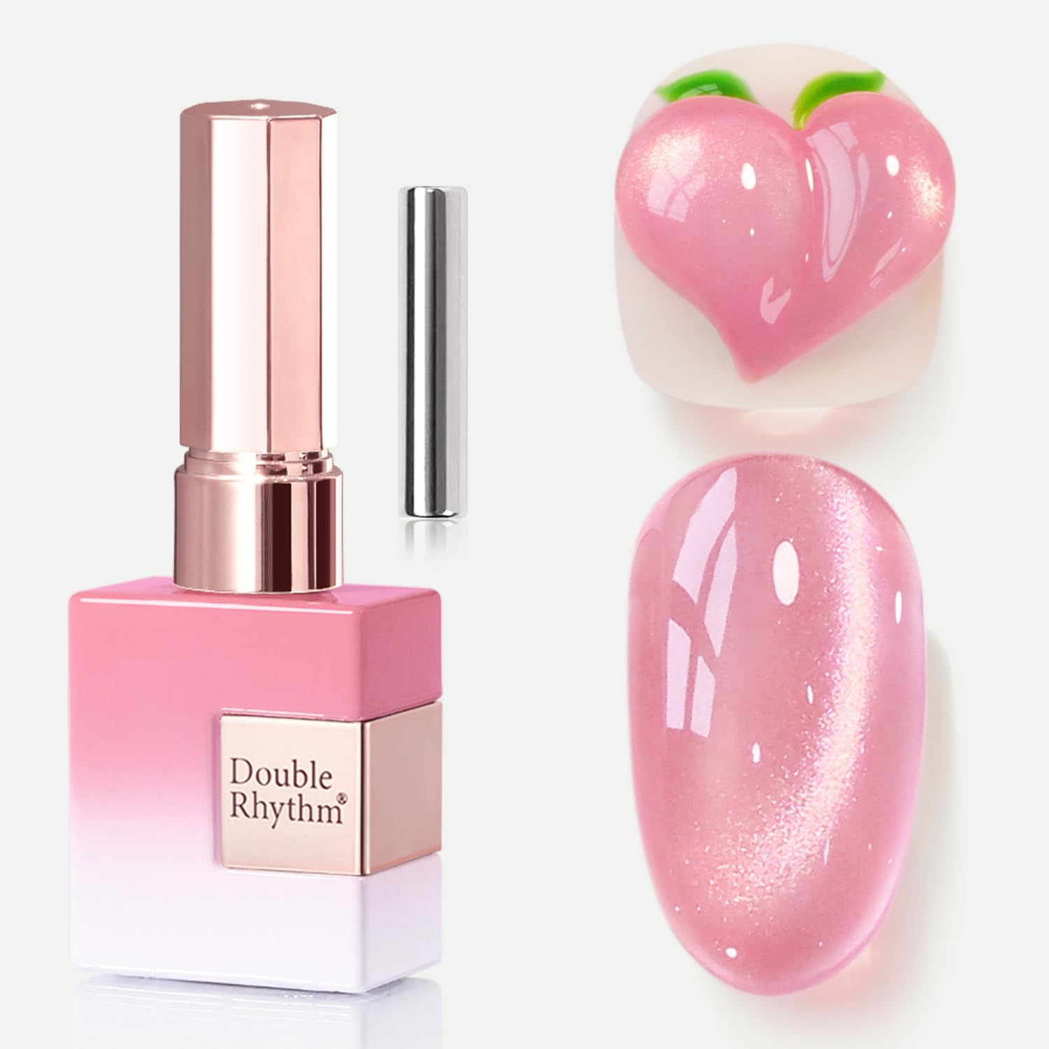超希少✨️美品✨ルイヴィトン かんざし ピンクマーブル ストーン べっ甲 Amazon.com : Double Rhythm 0.5 OZ Cat Eye Gel Polish with Magnet