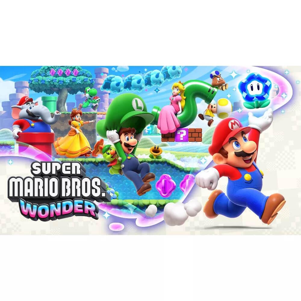 Amazon.com: Nintendo Switch OLED Super Mario Bros. Wonder Bundle