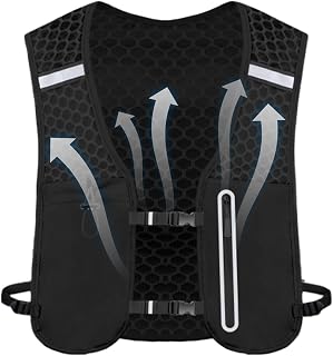 Running Backpack Vest Bottle Holder Phone Pouch