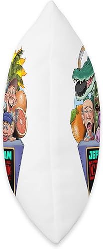 Miniatura 2 de JEFF DUNHAM Estero FL 2023 - Almohada de 18 x 18 pulgadas multicolor