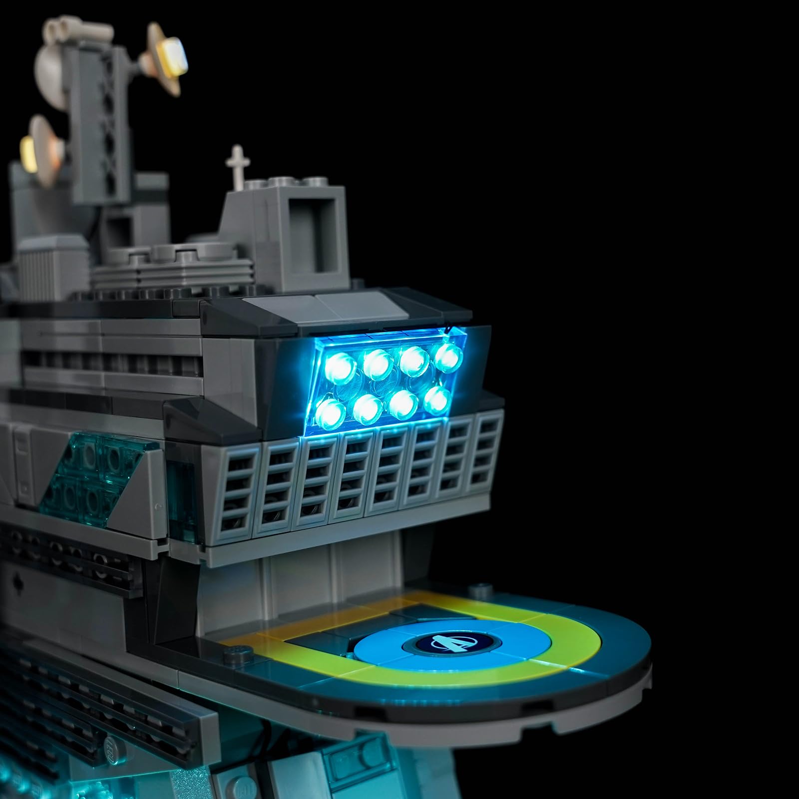 Set di luci a LED compatibile con Lego Doomsday New Avengers Tower 76352