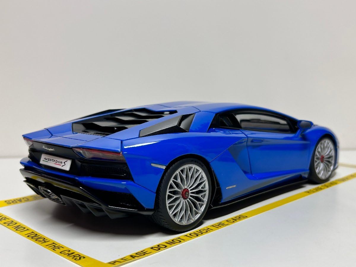 ミニカー AUTOart Lamborghini Aventador S 1:18 Amazon | AUTOart 1/18 AVENTADOR S ブルー アヴェンタドール