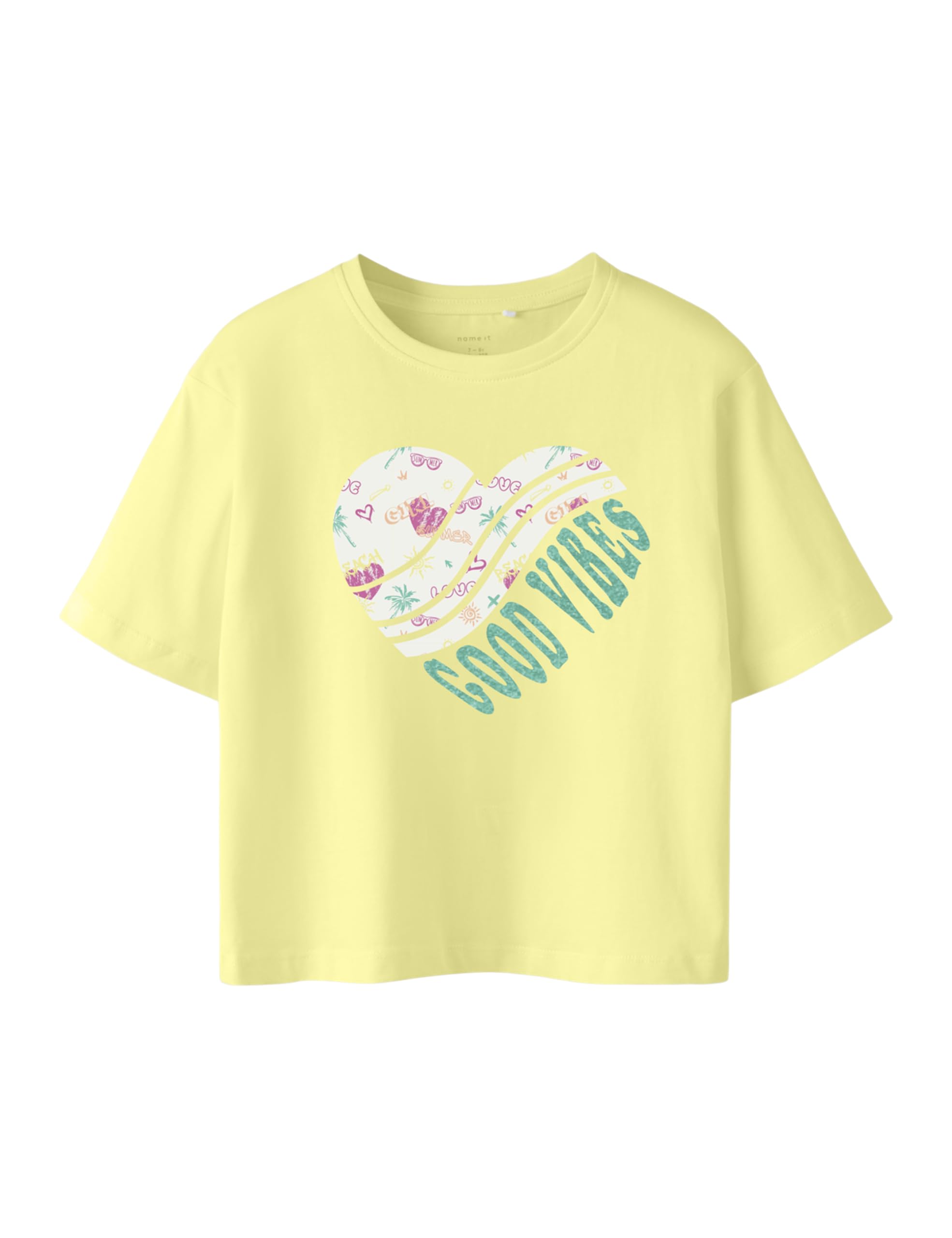 NAME IT Mädchen Nkffanni Ss Nreg Sh Top Ps
