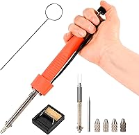 KeenWise EDS-91 30W Electric Desoldering Gun & Solder Sucker with Multiple Nozzles - Precision PCB Repair Tool