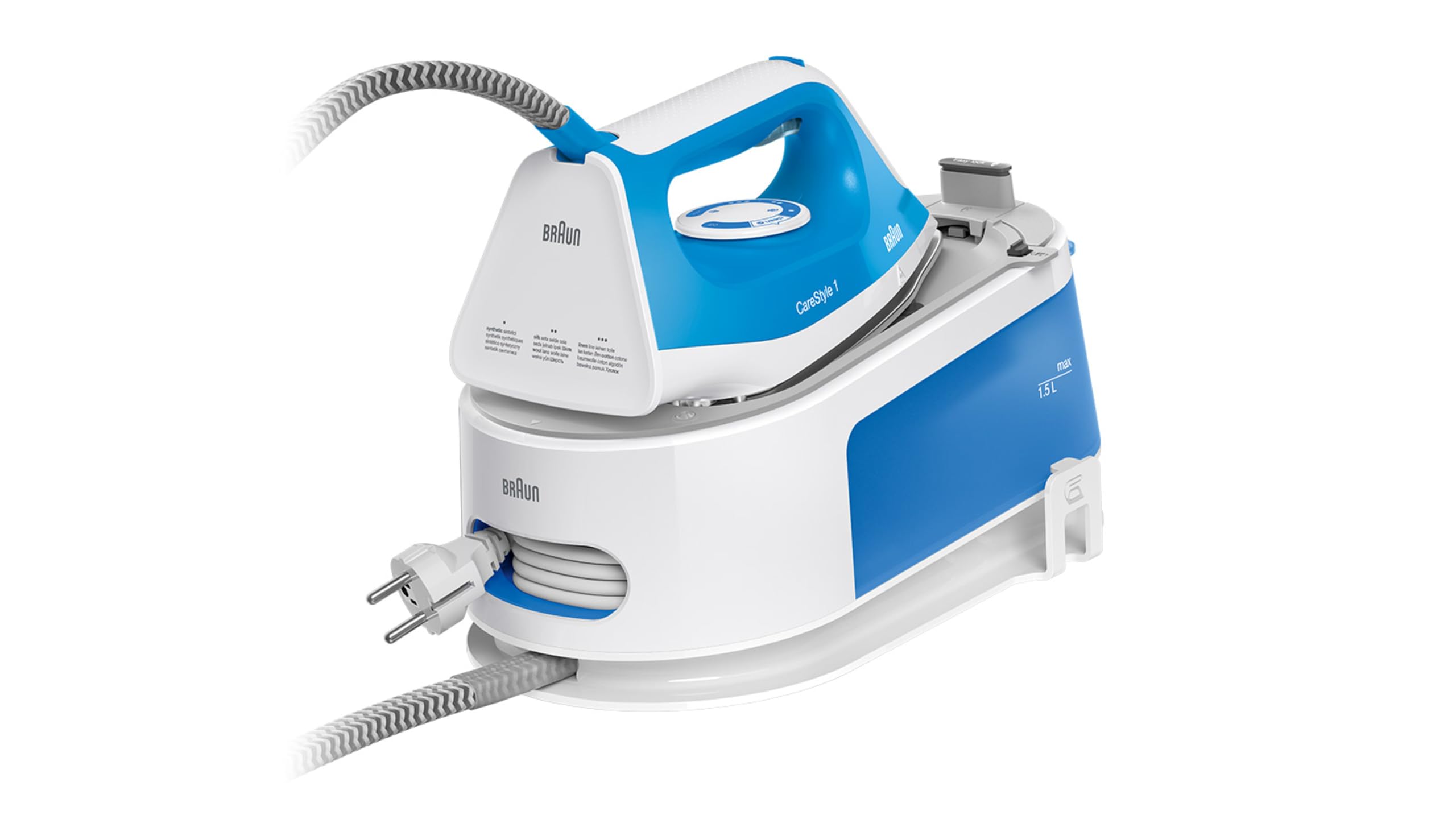 Braun Carestyle 1 Steam Iron - 5.5 Bar - 2200W - Blue - IS1012BL