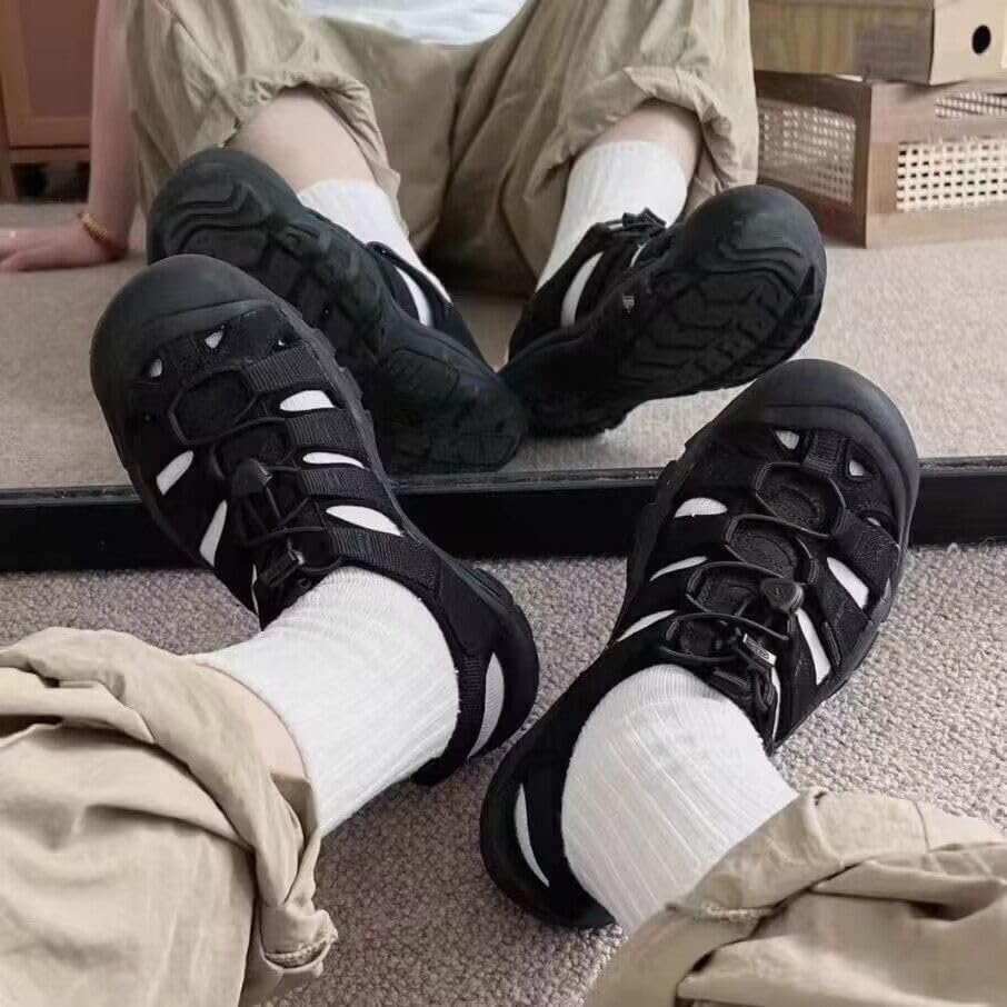 Women's Sport Hiking Sandals Closed Toe Outdoor Athletic Walking Sandal with Arch Support for Wide Feet Women Lightweight Summer Barefoot Beach Water Shoes4