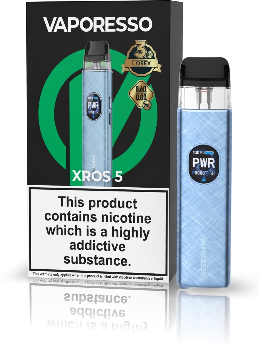 VAPORESSO XROS 5 Pod Vape Kit [Blue Silk]