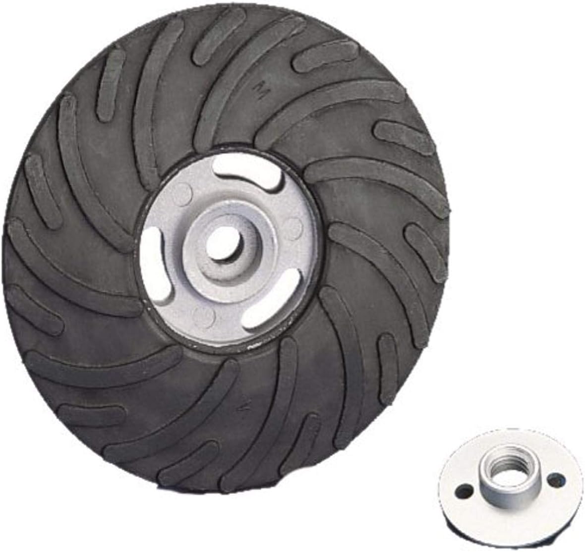 United Abrasives 5 INCH BACKING PAD MED. 5/8 SB (QTY: 1),Multi,One Size,95016