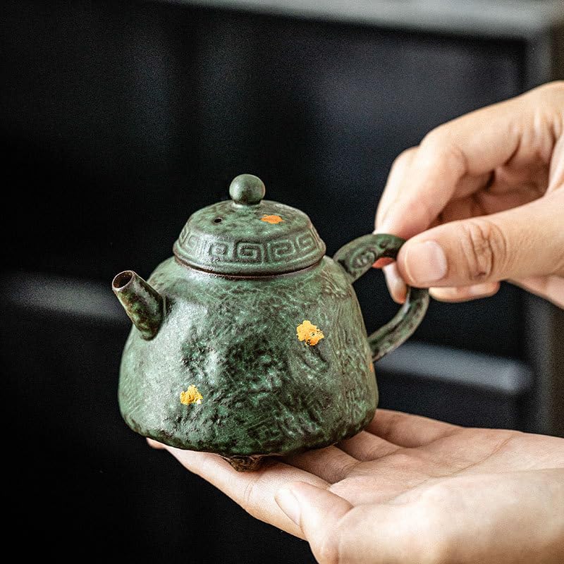 Théières Théière rétro Faite à la Main, théière Japonaise, Pot à Lait de Salon, cafetière Simple Theiere Fonte