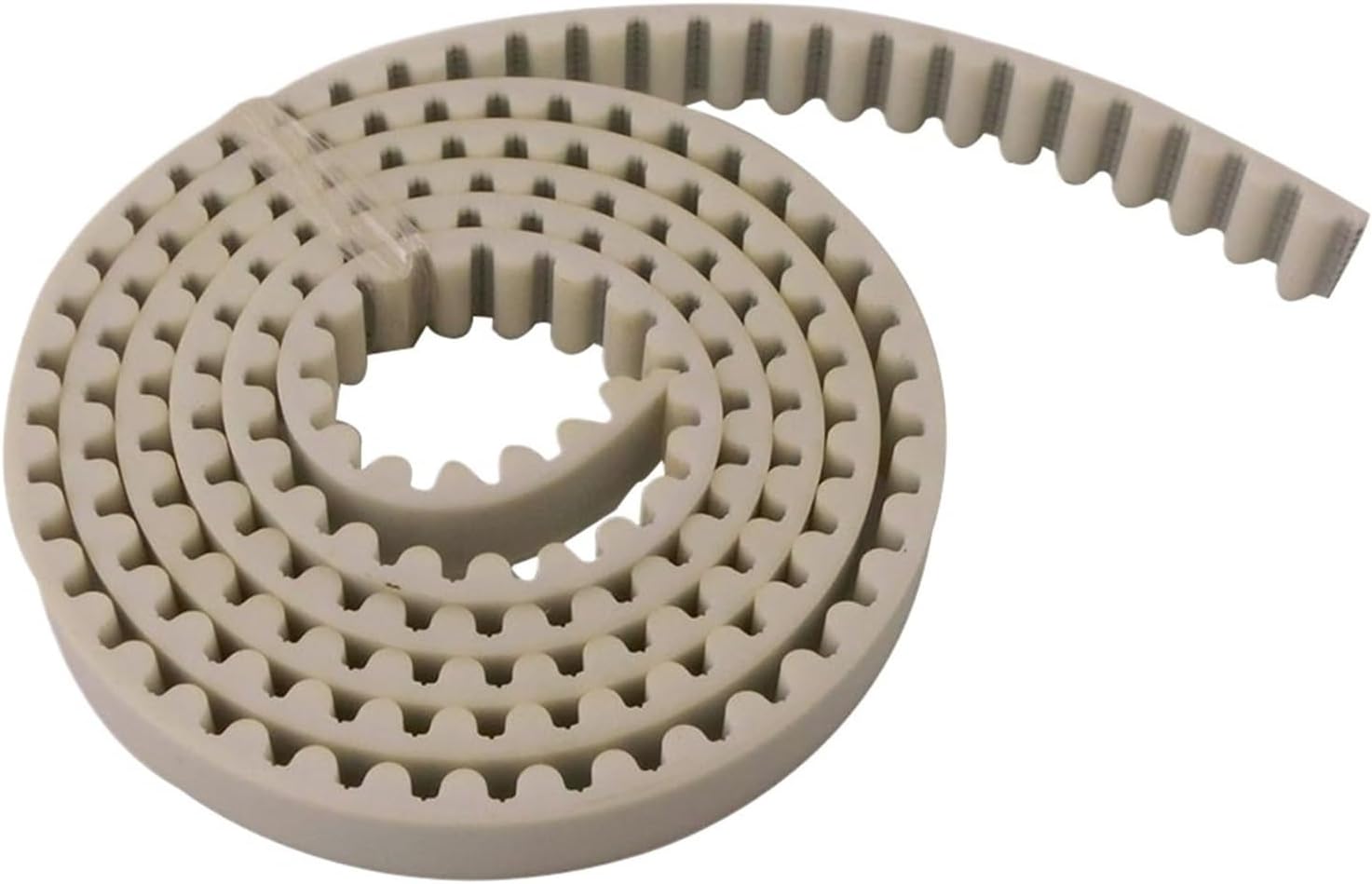 White 8M Type Open Belt 15/20/25/30mm Width 8mm Pitch 2M 2 Meters Length PU Opened Pulley Belts