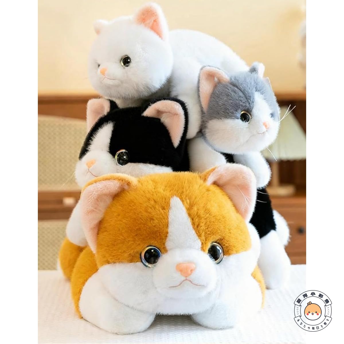 Amazon.co.jp: 白猫 ぬいぐるみ 大きい 抱き枕 動物 猫 ネコ ねこ 抱き