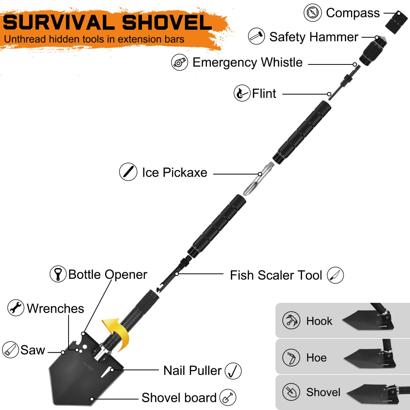 iunio offroading tool kit upgrade
