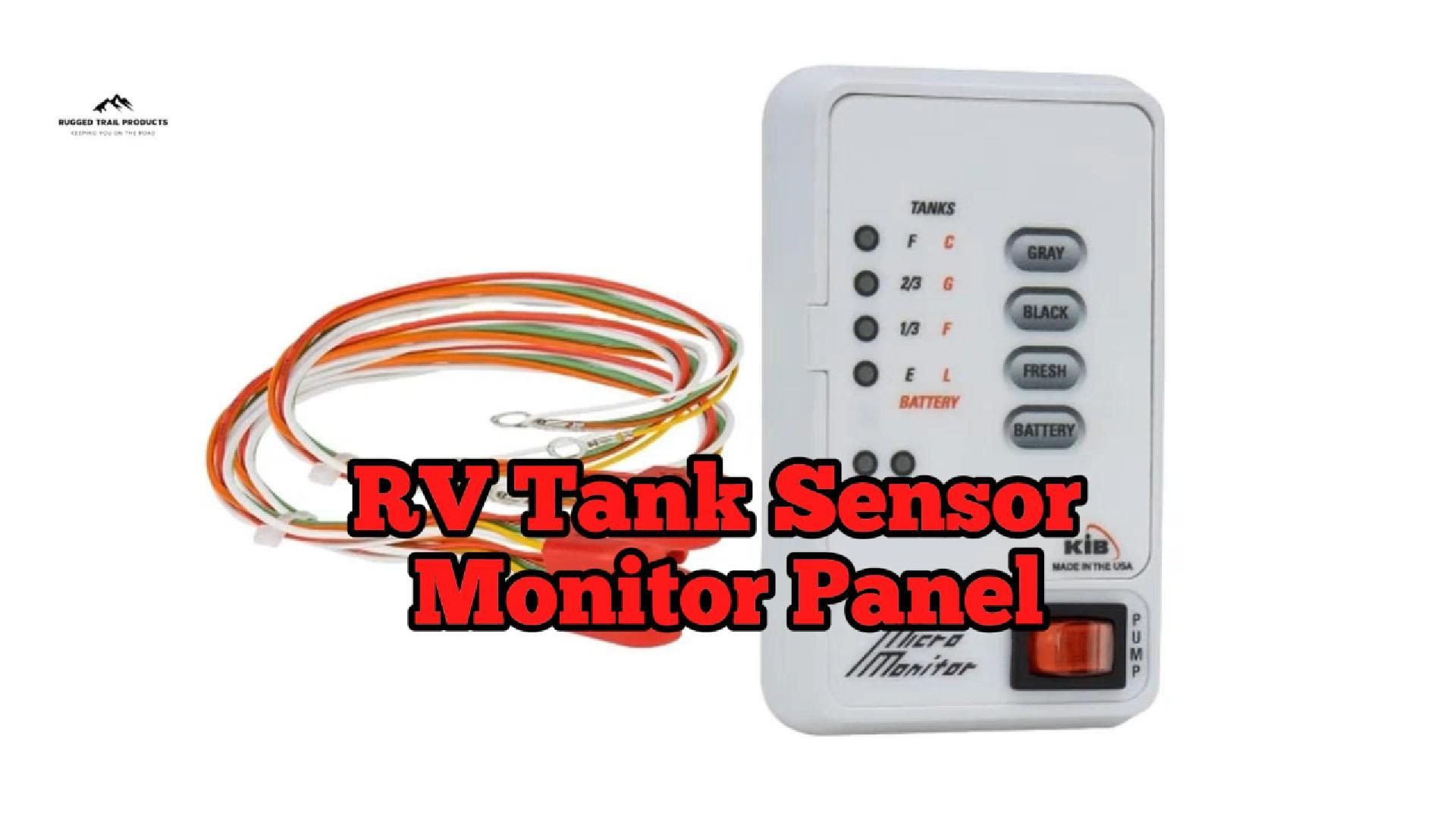 American Made RV Parts KIB RV Tank Sensor Panel With Water Pump Switch ...