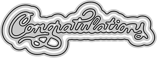 Miniatura 1 de Palabras frases Best Wishes, troqueles de corte de metal, con condolencia, feliz aniversario, feliz cumpleaños, letras para álbumes de recortes,