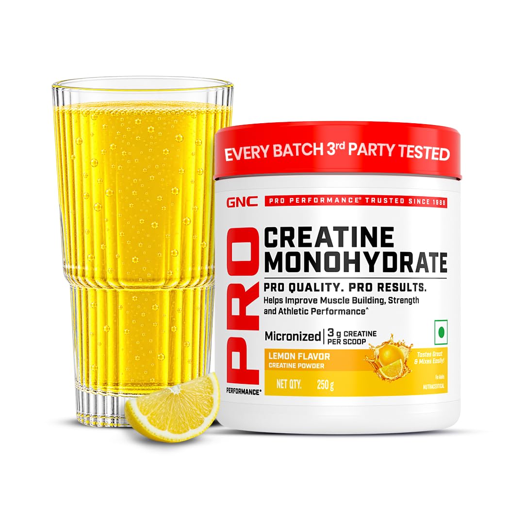 GNC Creatine+ Electrolytes 3g Lemon - Image 1