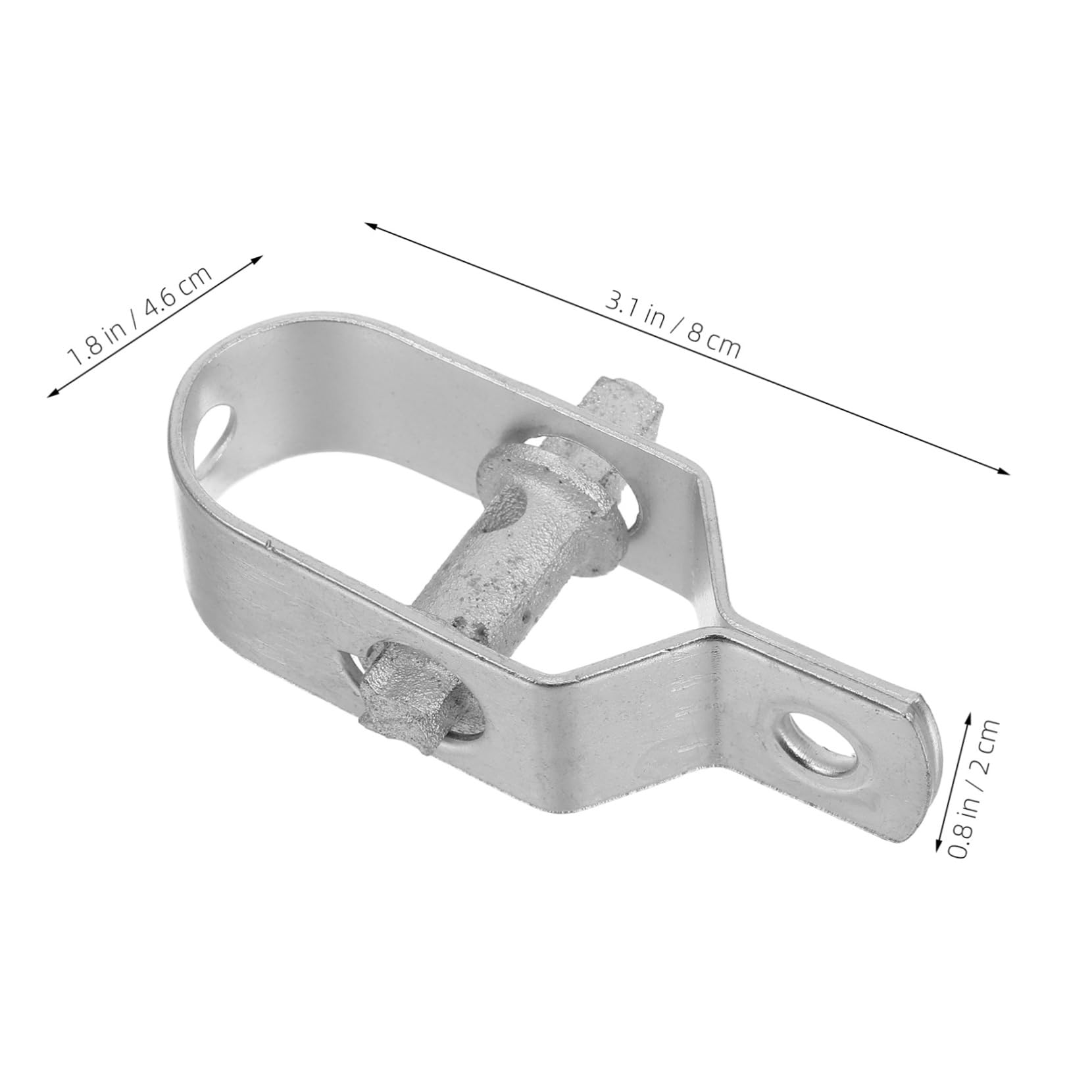 HEMOTON 8 Ensembles Tendeur De Câble Acier Lot De Tendeurs Pour Câbles Robustes Outils De Serrage Acier Pour Poulaillers Et Autres Applications 5 Pièces * 8