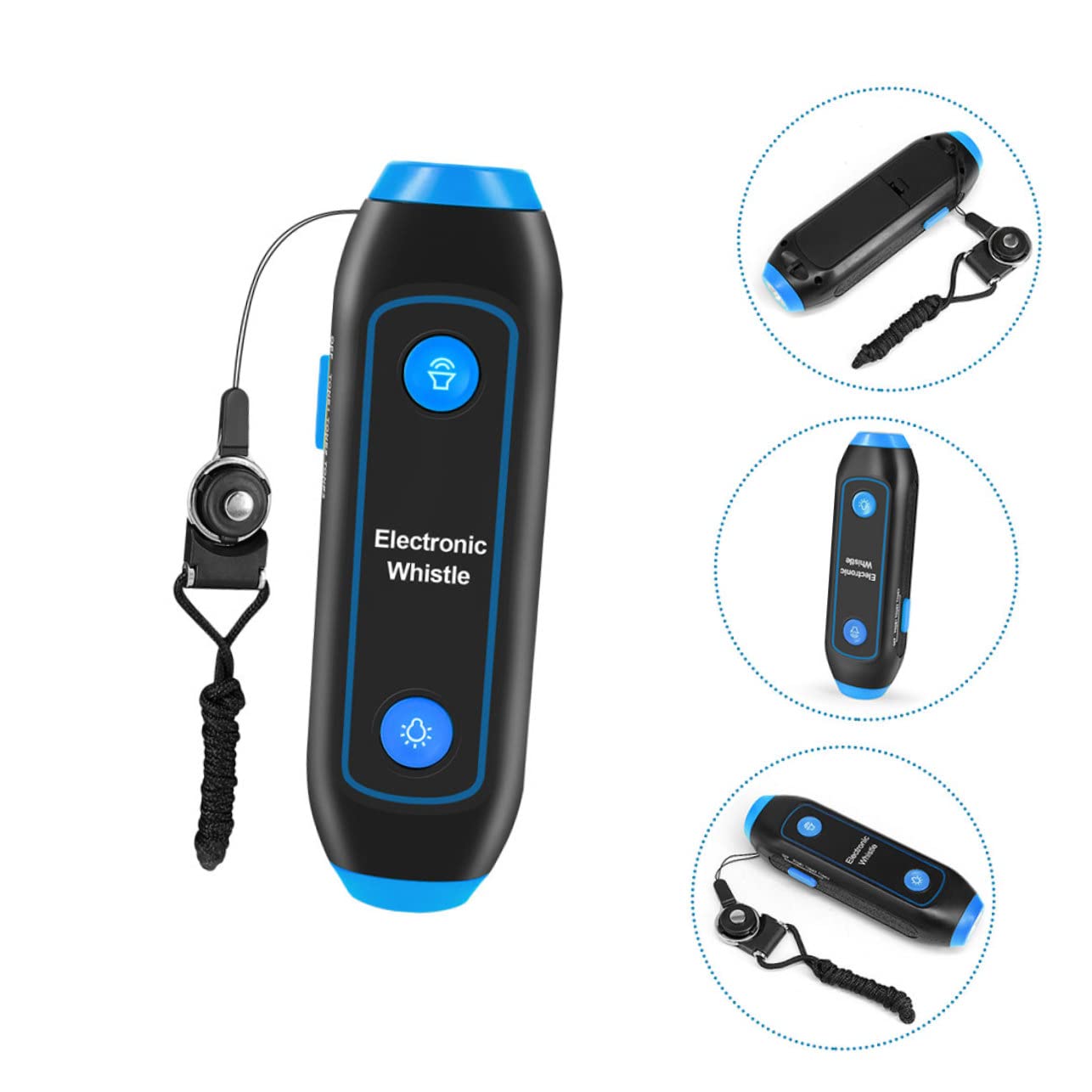 Yardwe Glocke Gerät Schlüsselband bellen Zinn the voicess voctorious the Sound Timm Pfeifen für Trainer elektrische Pfeife für Reisebusse Magnet Green