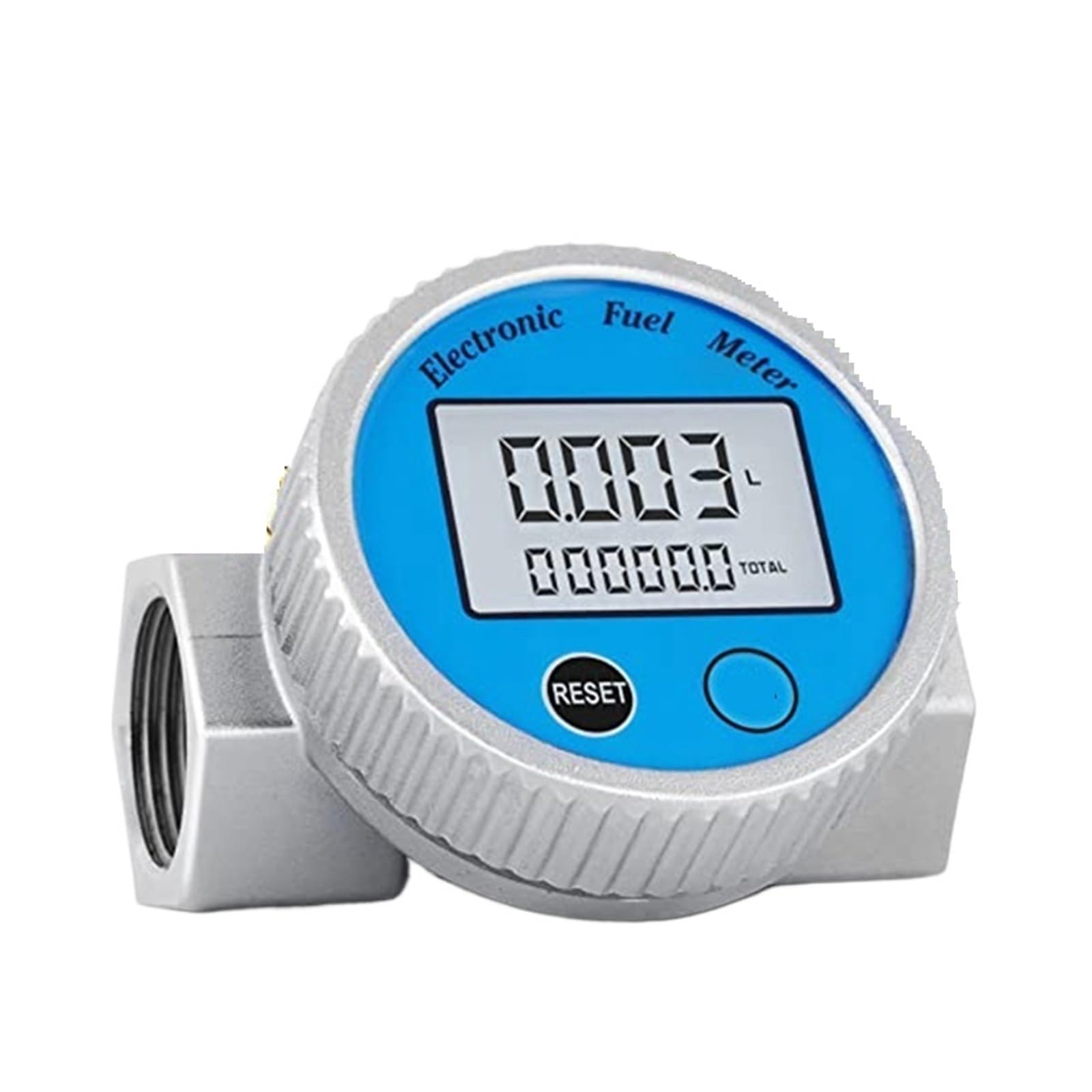 Flow Sensor Meter Digital Pipeline Water Flow Stainless Steel Flow Meter Waterproof Digital Flowmeter 2.37-26.41