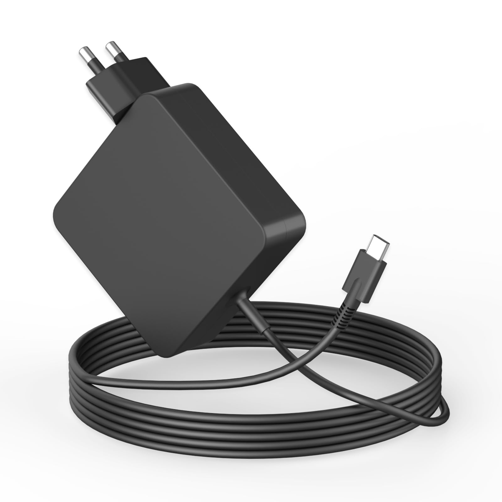 65W USB C Caricatore, Laptop Caricabatterie, Adattatore di Tipo C Alimentazione Compatibile con Huawei Matebook, Spectre, Lenovo ThinkPad, MacBook Pro/Air, HP, ASUS Chromebook, Google, Xiaomi