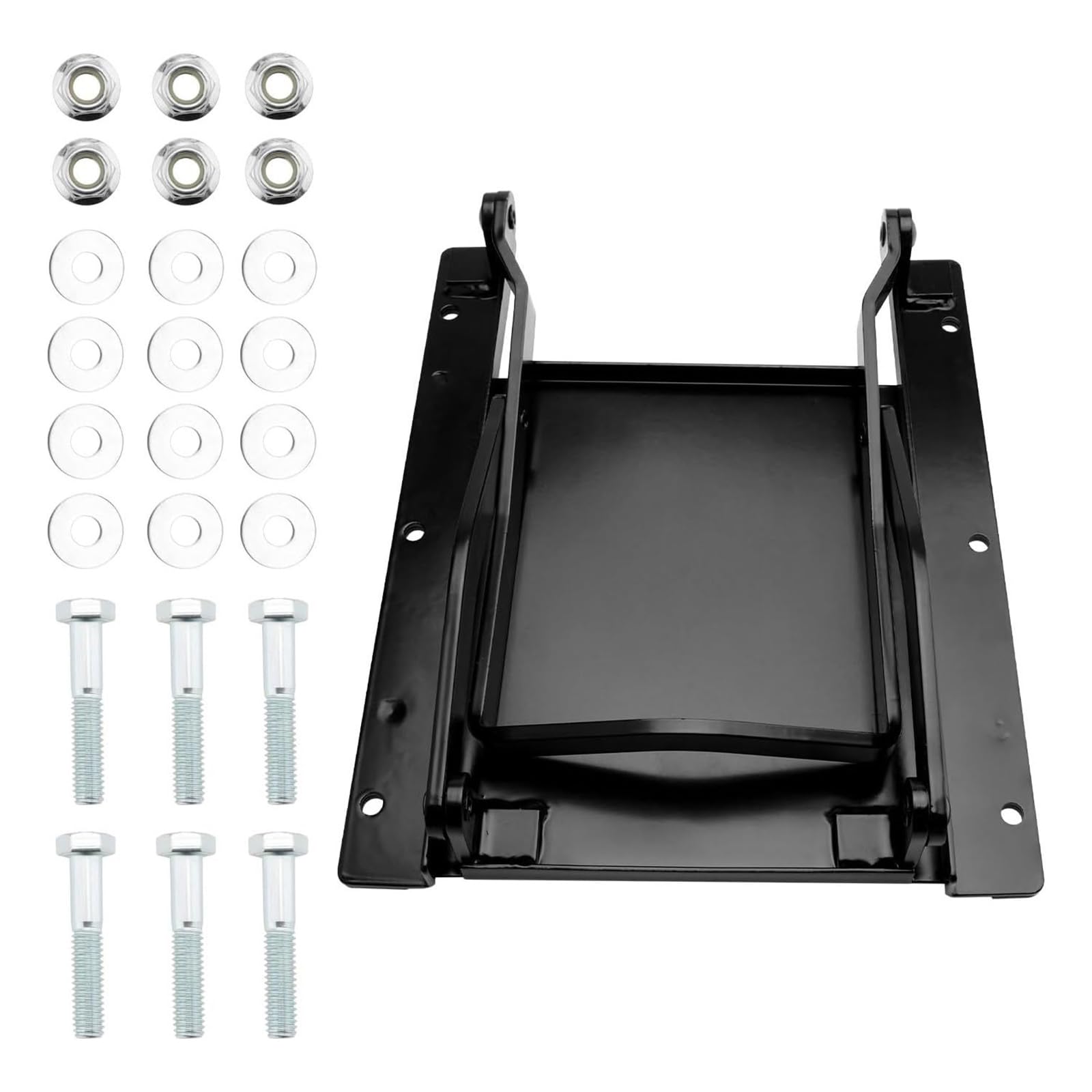 Ljmyy Heavy Duty Motorcycle Lift Stand Adjustable Height Steel Construction For Bike Repair And Maintenance