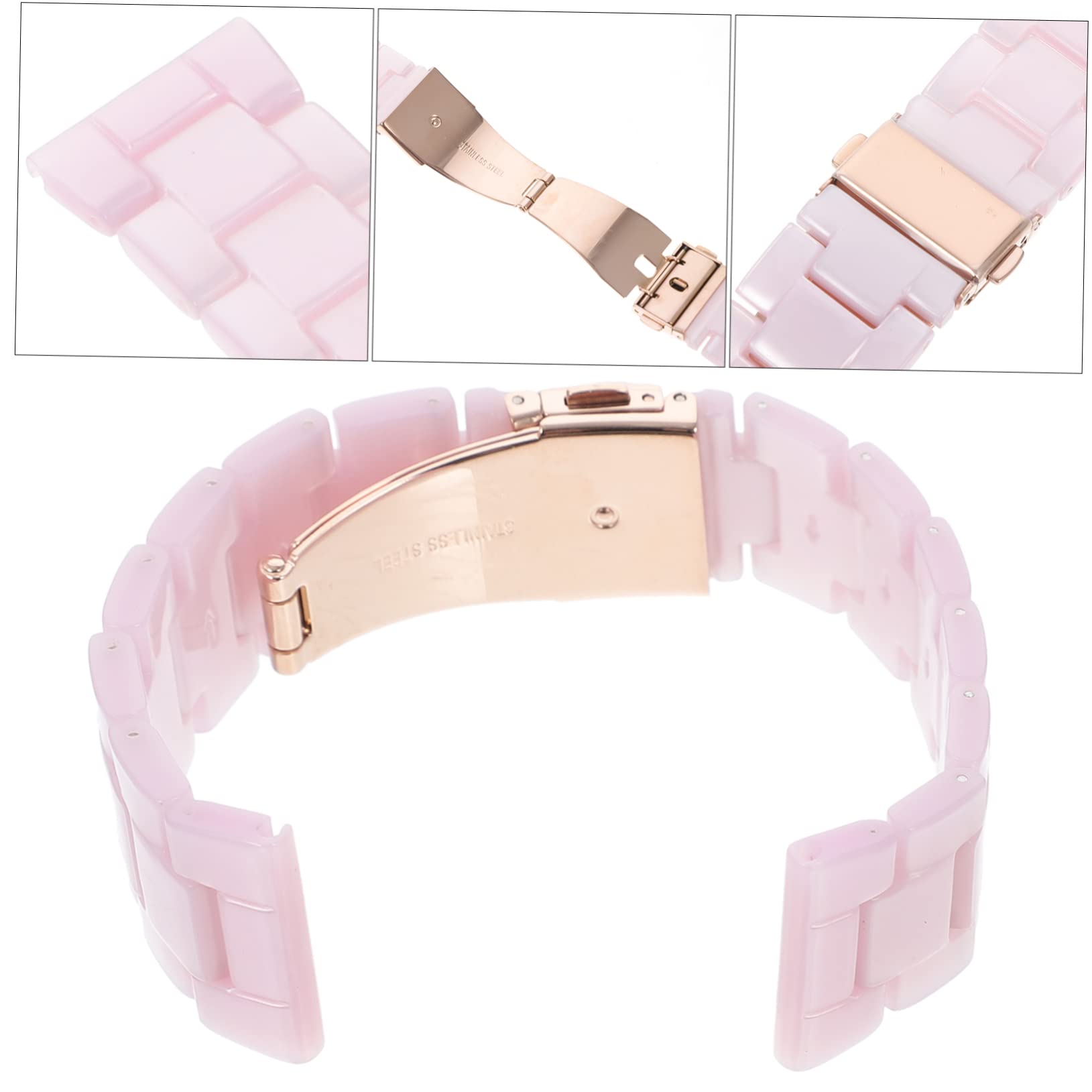POPETPOP Bracelet De Montre Compatible Avec Samsung Watch Remplacement Résine Accessoires Pour Montres-bracelets