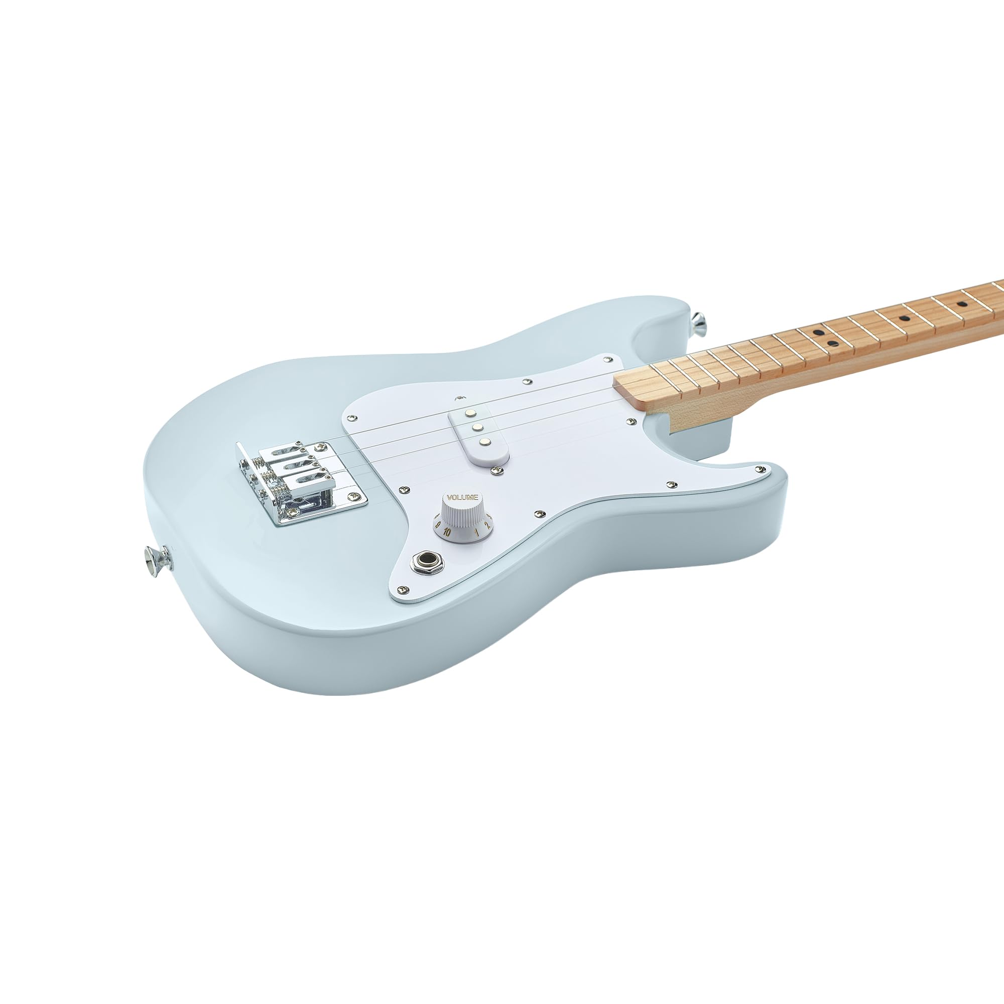 Chitarra elettrica Fender x Loog Stratocaster 3-Corde per bambini, Sonic Blue. Adatto a bambini di appena 6 anni.