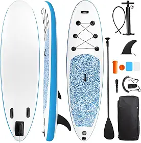 Stand Up Paddle, Prancha de Surf, Prancha Surf, Prancha de Stand Up Paddle Inflável, Prancha de Remo Inflável, Prancha de Remo Inflável com Acessórios, Bomba Manual, Trela, Nadadeiras