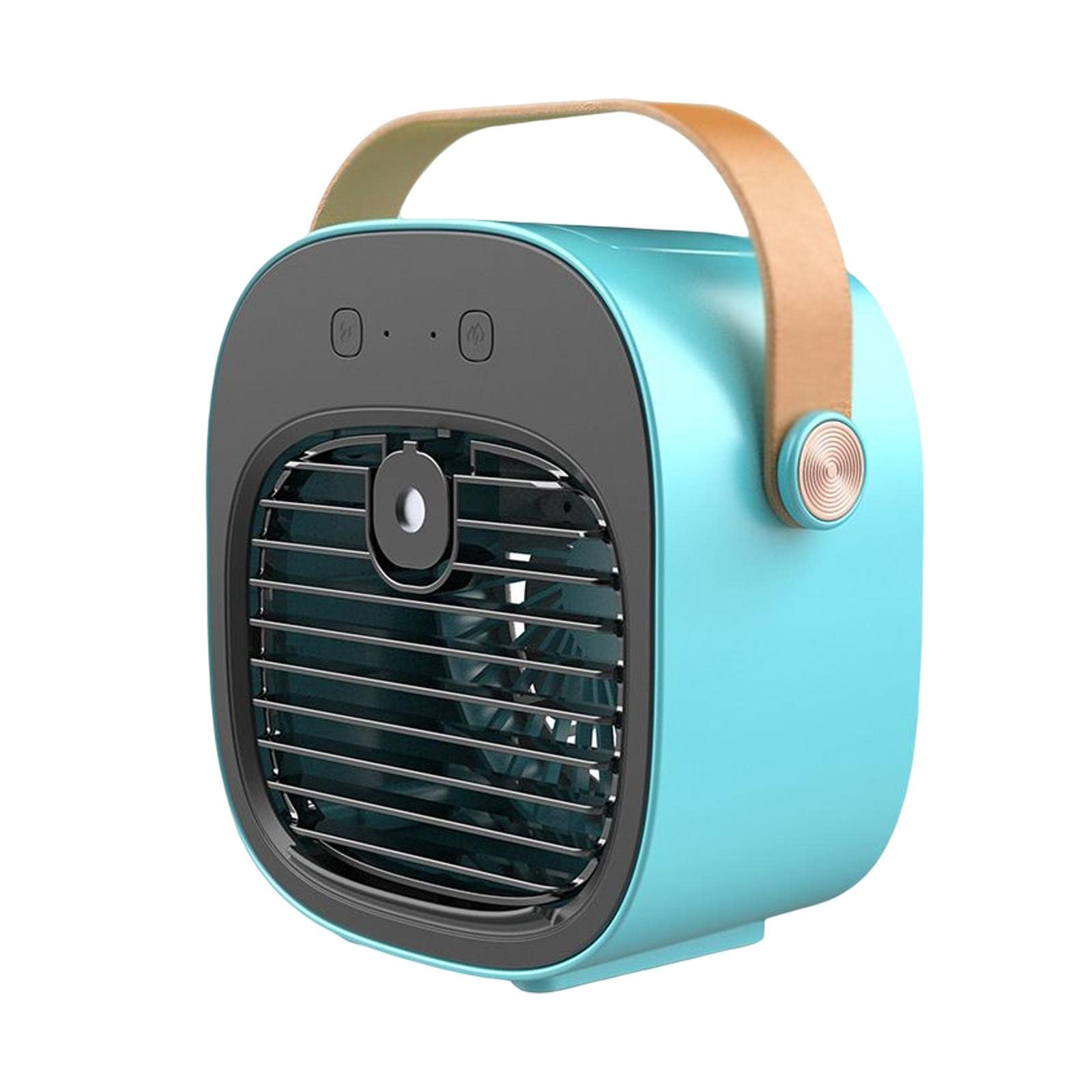 Air Conditioner Humidifiers Air Cooler Fan Wind USB Powered Desk Fan Blue-image-46